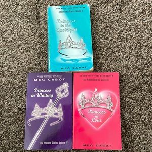 The princess diaries book 2-4 by Meg Cabot